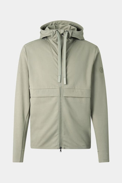 Ernesto Jersey Jacket In Eucalyptus