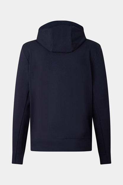 Ernesto Jersey Jacket In Navy Blue