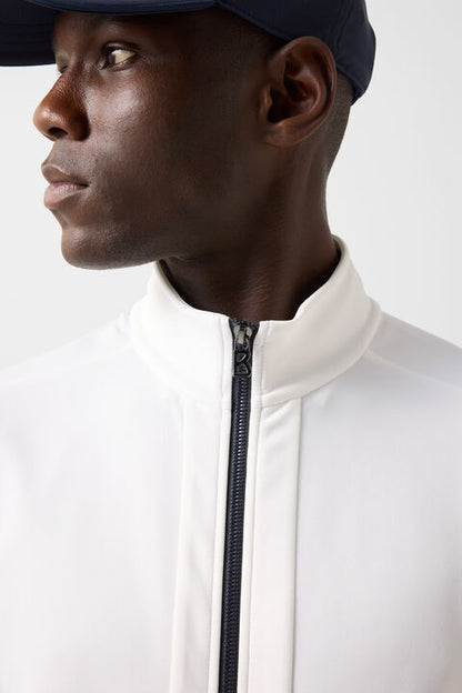 Semir Functional Jacket In Off-White/Navy Blue