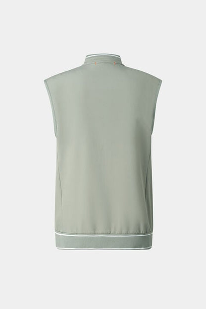 Mahdi Functional Waistcoat In Eucalyptus