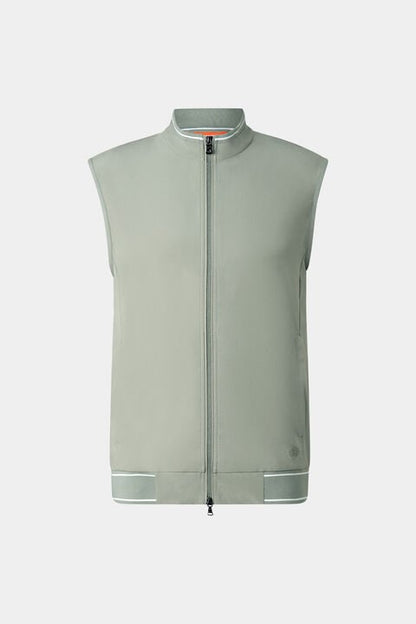 Mahdi Functional Waistcoat In Eucalyptus