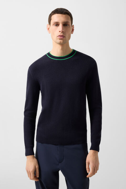 Jumper Levin In Navy Blue