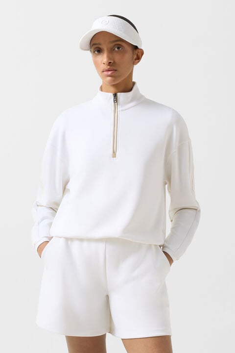 Floria Sweat Troyer In White