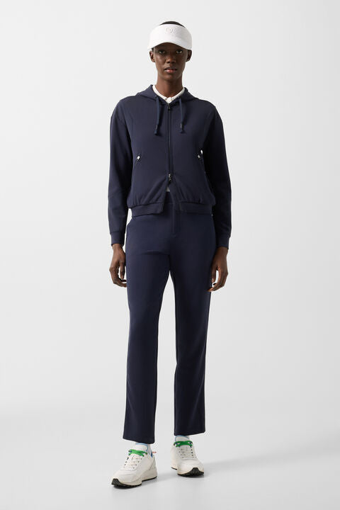 Julietta Jersey Jacket In Navy Blue