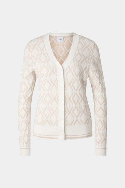 Amber Knit Jacket In Cream/Sand