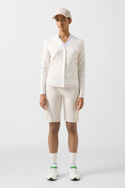 Amber Knit Jacket In Cream/Sand