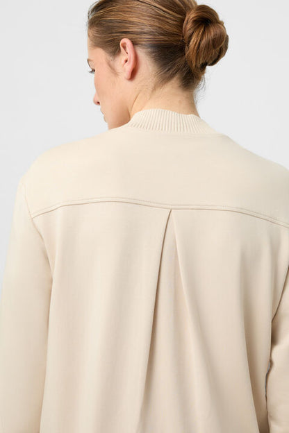 Nika Jersey Jacket In Sand