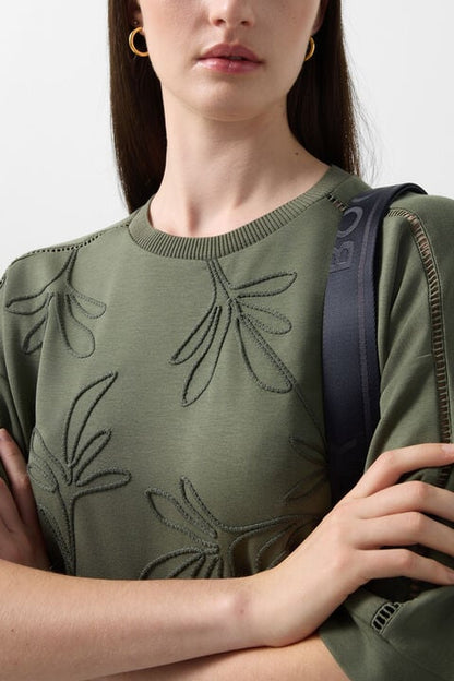 Rabea Sweatshirt In Olive Green