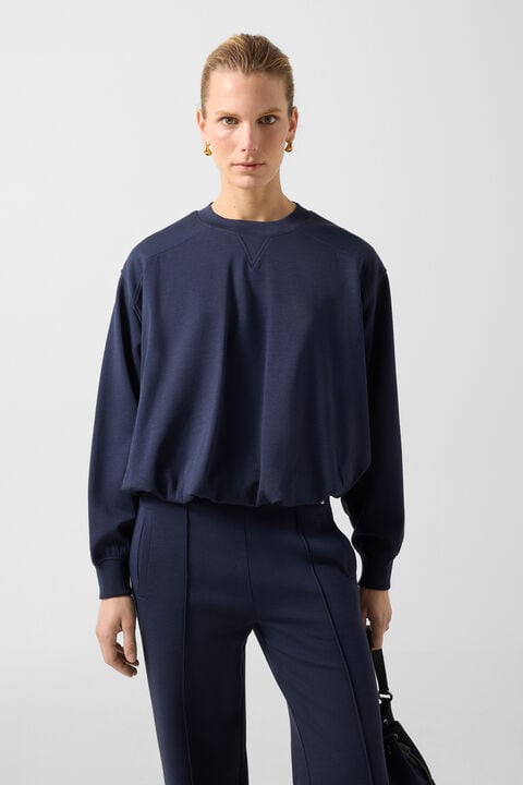 Chloe Sweatshirt In Navy Blue