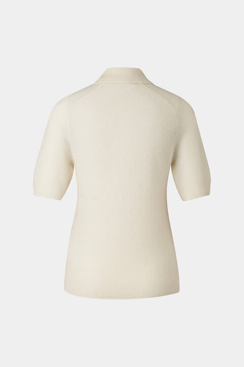 Knitted Polo Shirt Shari In Sand