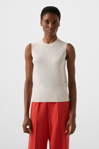 Knitted Top Isola In Sand