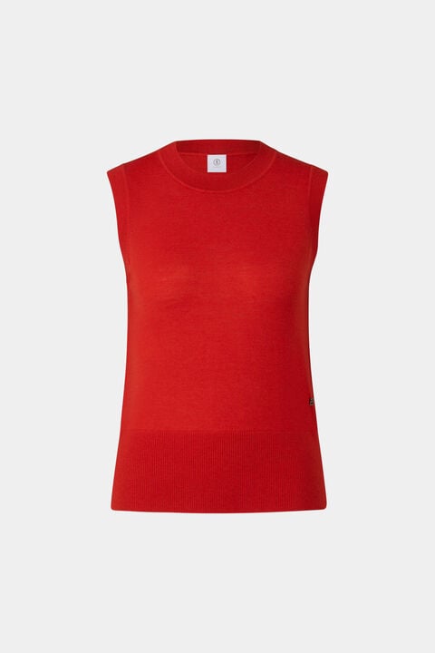 Knitted Top Isola In Red