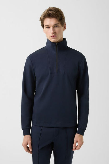 Sweat Troyer Raven In Navy Blue