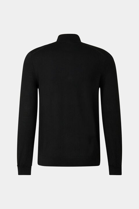 Virgin Wool Ouri Troyer In Black
