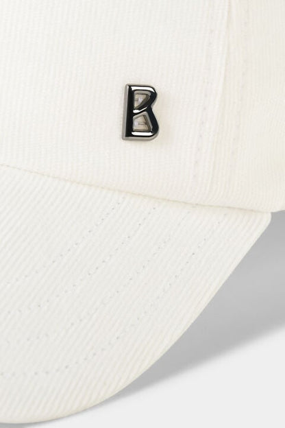 Cord-Cap Ralf In Off-White