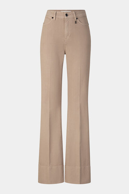 Flared Fit Jeans Devin In Camel