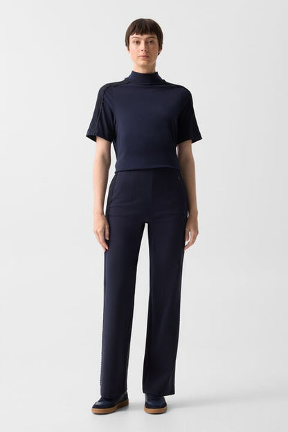 Lana Joggers In Navy Blue