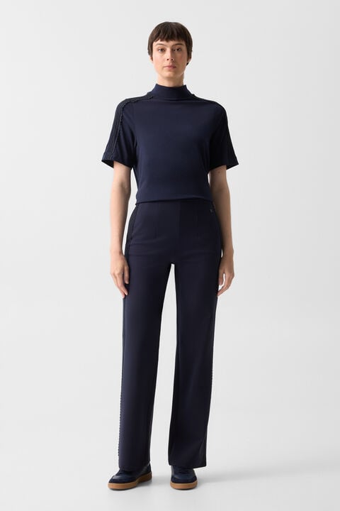Lana Joggers In Navy Blue