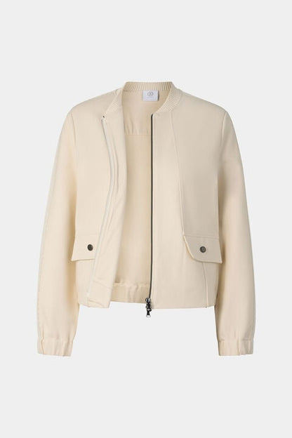 Luisa Jersey Jacket In Cream