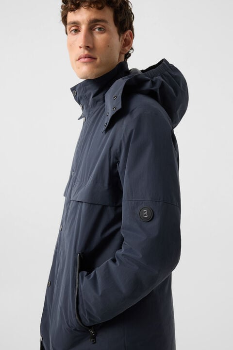 Parka Franky In Navy Blue
