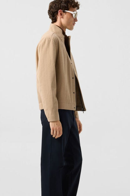 Corduroy Jacket Baxter In Beige