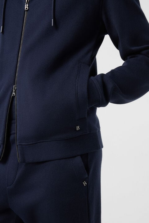 Knit Jacket Laros In Navy Blue