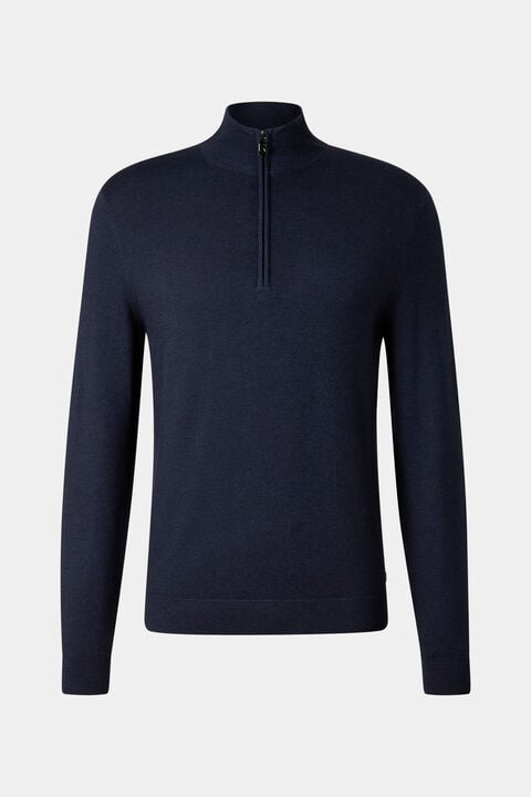 Ouri Merino Troyer In Navy Blue