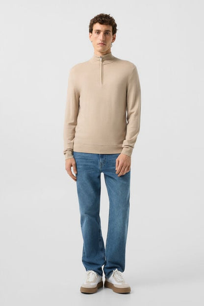 Ouri Merino Troyer In Beige