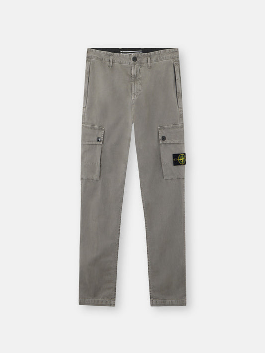 3100034 STRETCH ORGANIC BROKEN TWILL COTTON 'OLD' EFFECT