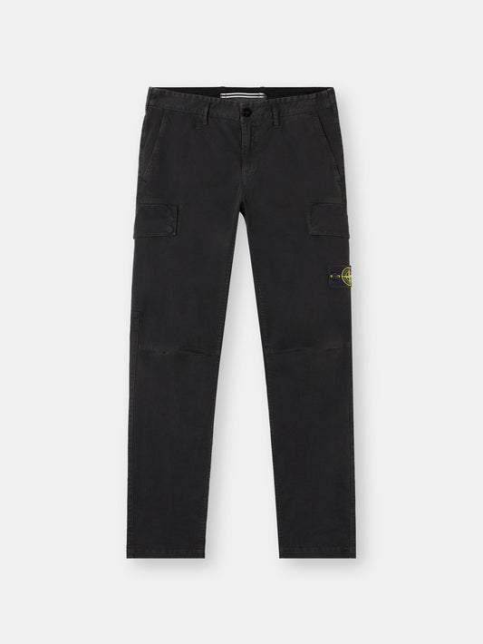 3100306 STRETCH ORGANIC BROKEN TWILL COTTON 'OLD' EFFECT