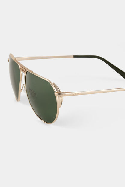 Sunglasses Kaprun In Green/Gold