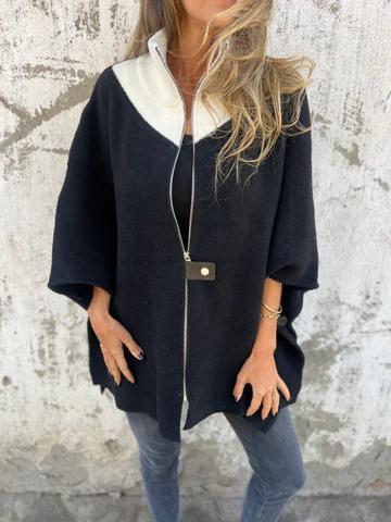 Casual Stand Collar Half Zip Jacket (Buy 2 Free Shipping)