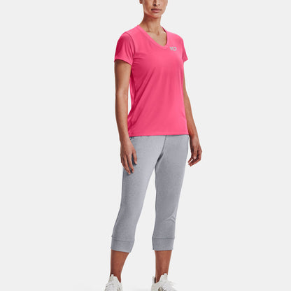 Twist Women's V Neck Short Sleeve