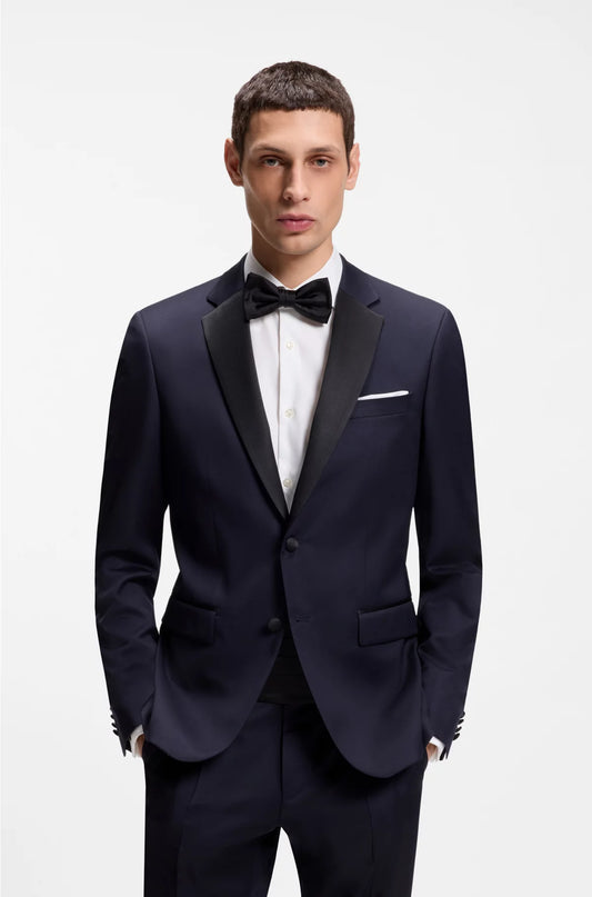 ITALIAN-MADE POCKET SQUARE IN EASY-IRON COTTON