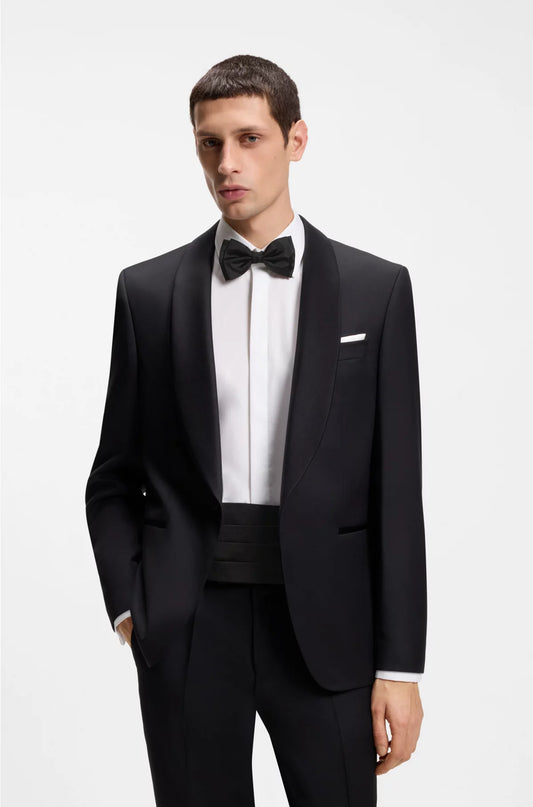 SILK BOW TIE AND CUMMERBUND GIFT SET