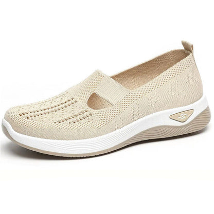 2026 Spring Summer Women's Slip-Ons | Airy Knit Fabric & All-Day Comfort
